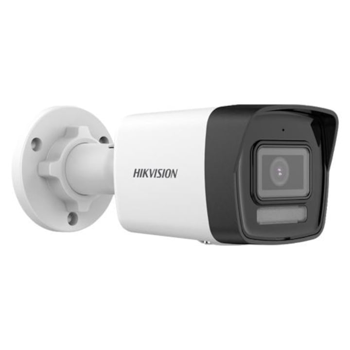 IP камера, 8MP, 4mm обектив, Smart Hybrid Light, Slot card, IR 30m, WL 30m, Mic, PoE - Hikvision DS-2CD1083G2-LIUF(4MM)