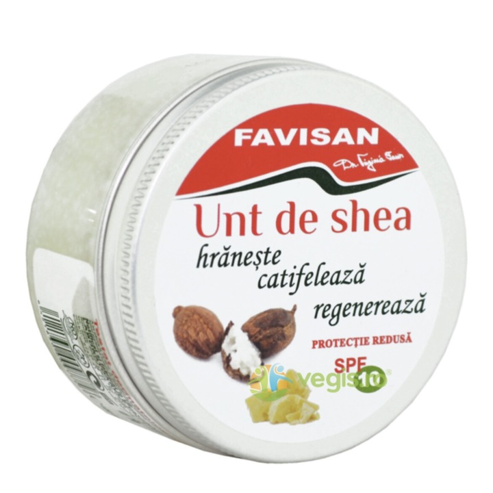 Unt de shea SPF 10 100 ml, Favisan
