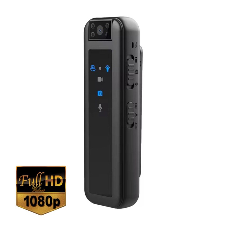 Mini camera video Sport AMYMAT 1080P Full HD Camera digitala cu lentila de rotatie de 180° Micro camera video in aer liber Video Recorder DV DVR utila usor de intretinut