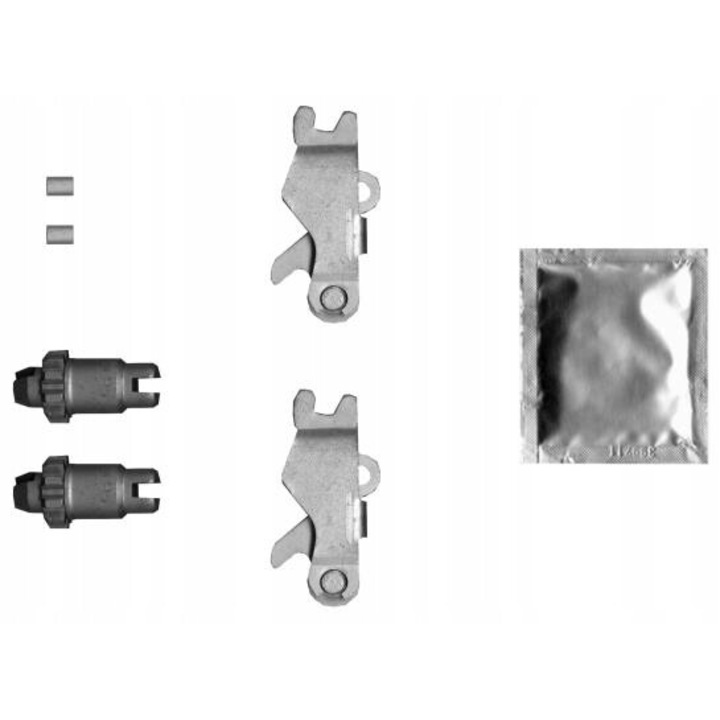 Javítókészlet, Textar, 97043900 szám, 7 db, VW Crafter LT 28-46 96-16, EAN 4019722534461