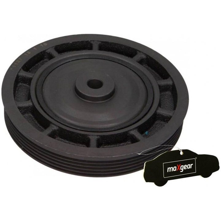 Maxgear 5PK szíjvezető görgő, 33x154 mm, 6 horony, 12,5 mm, Renault-hoz