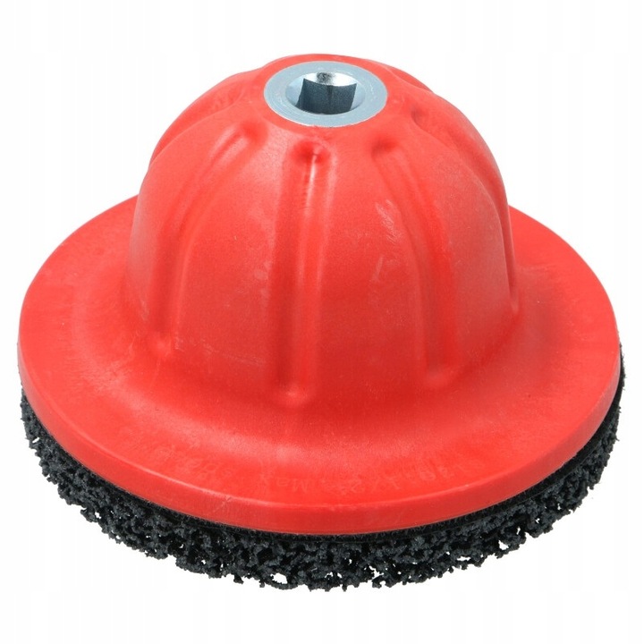 Perie de curatare piasta 160mm, Energy, 1/2" (12.7mm), 90x150x95mm, material abraziv: carbura de siliciu