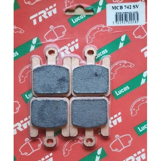 Placute de frana TRW pentru motociclete, set, Kawasaki ZX-10R 1000