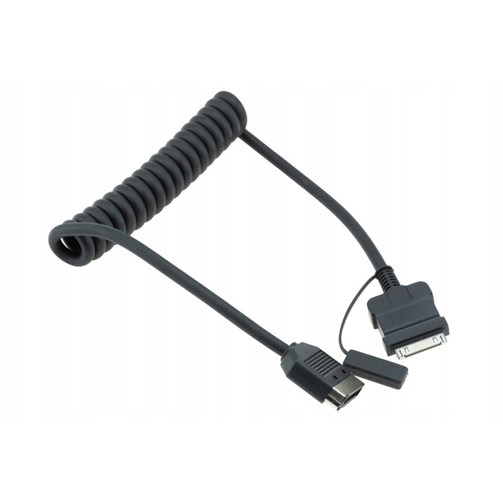 Autóalkatrész, NTY, iPod audio aljzat, kompatibilis a Land Rover Discovery IV 2010-, Range Rover 2010-, OE kóddal LR019691