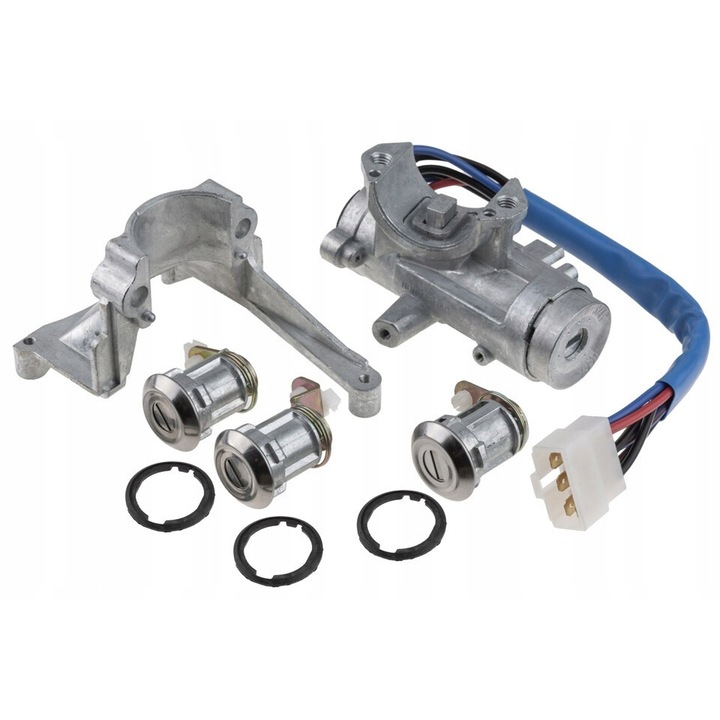 Zár szett Hyundai Atos 2007-2011, 2 kulcs, bal/jobb ajtókhoz, csomagtartó