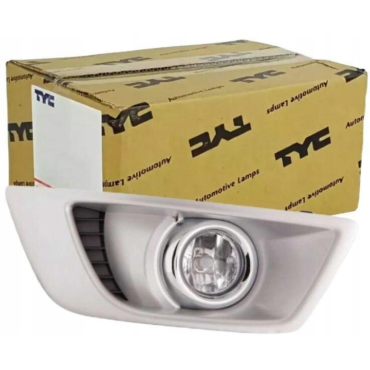 Proiector halogen TYC Mondeo 07- dreapta H8, argintiu