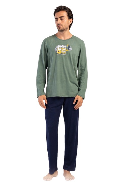 Pijamale barbati, Vienetta Man, model Selfie Beer