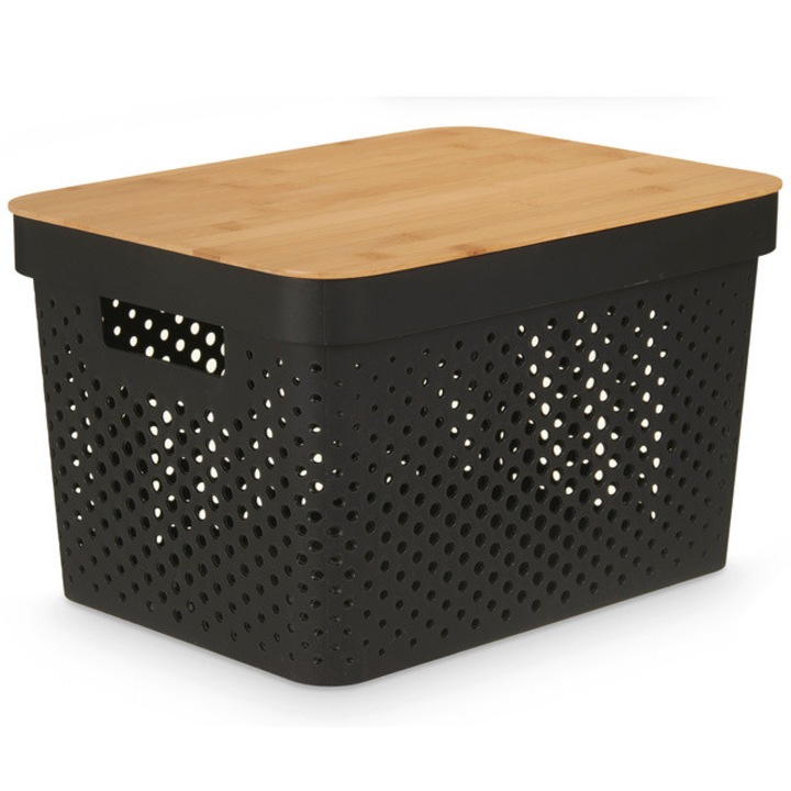 Recipient pentru paste SORTLY, 1,75 l - negru