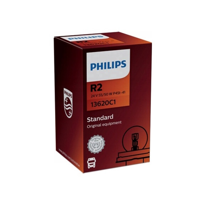 Автомобилна крушка Philips R2 24V/55/50W P45T-41