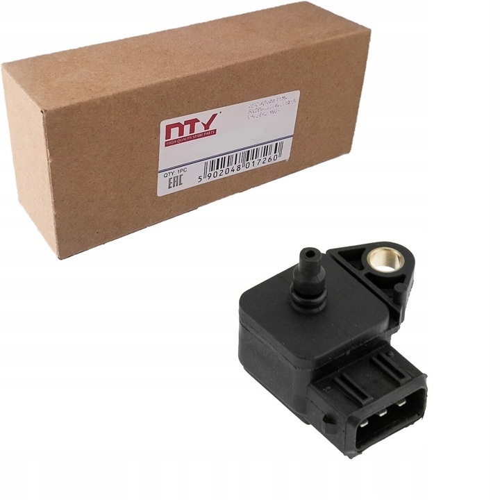 Senzor MAP NTY, pentru BMW 1(E87) 04-11, 3(E46) 98-05, 3(E90/E91) 04-11, 5(E60/E61) 02-09, 7(E65/E66/E67) 02-05, X3(E83) 04-07, X5(E53) 03-06