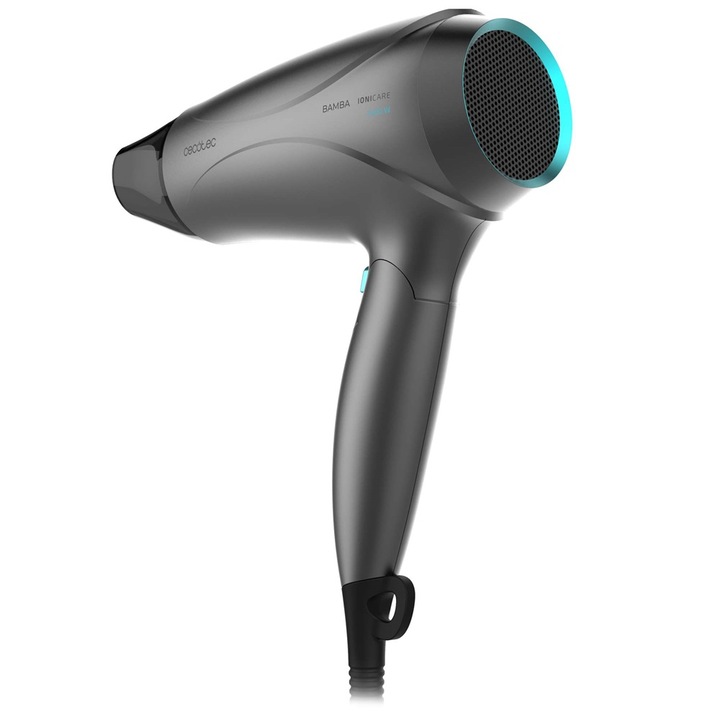 Йонен сешоар Bamba Ionicare Power&Go Black, 04327