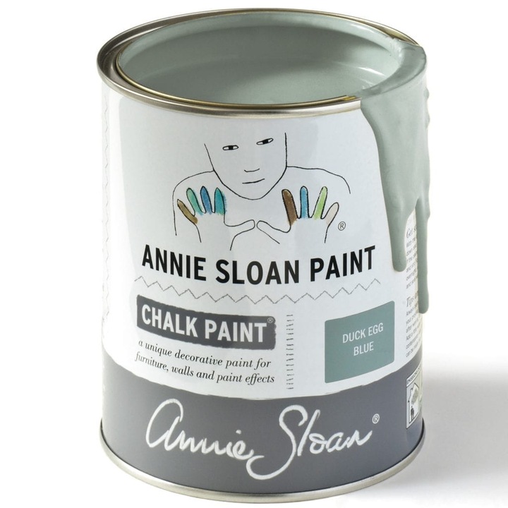 Vopsea pentru perete Annie Sloan Chalk Paint Duck Egg Blue 120ml