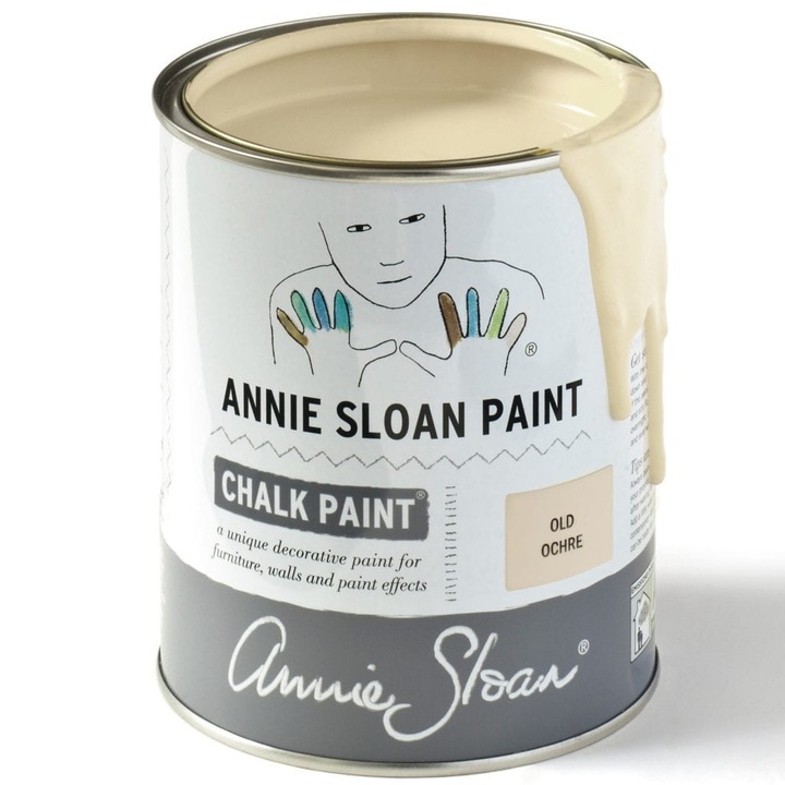 Vopsea pentru mobila Annie Sloan Chalk Paint, Old Ochre, 500 ml