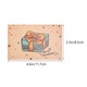 Set de 9 Felicitari de Craciun, Huitrax, Hartie, 11.7x8.5cm, Multicolor