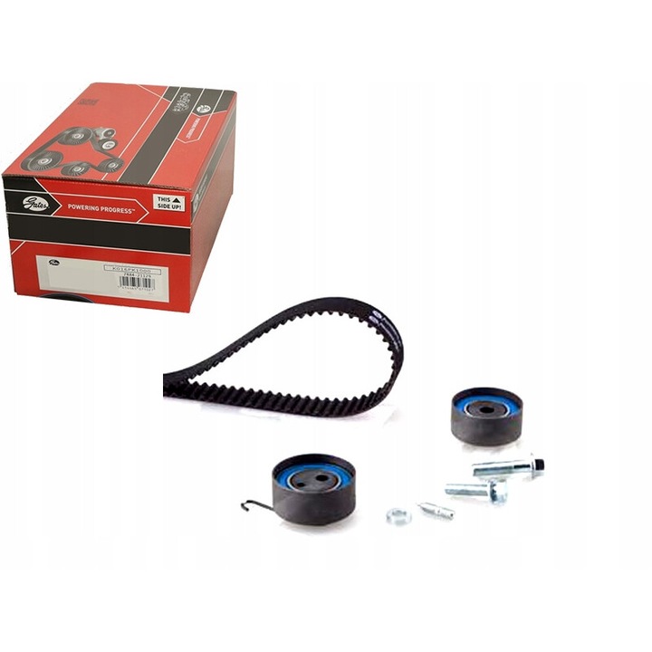 Комплект ангренажен ремък + ролка Gates за Opel Astra G, Combo, Corsa C, Meriva A, 1.7D, 02.00-