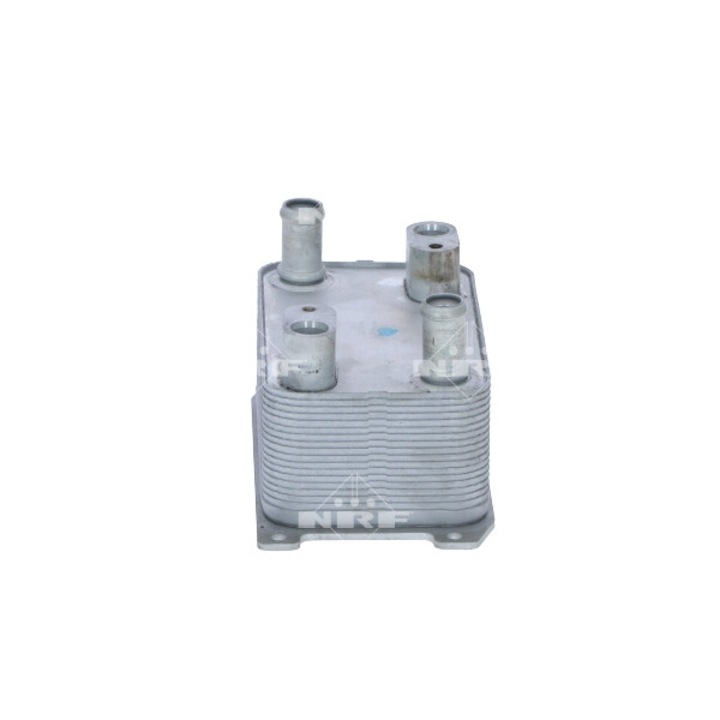 Olajhűtő NRF 31363 Audi A8 D3-hoz, alumínium, 181x73x107mm