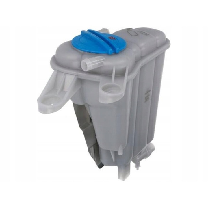 Hűtő tágulási tartály NRF 454049, fehér, fedéllel, Audi A4 B8, A5, Q5, 2007-2017