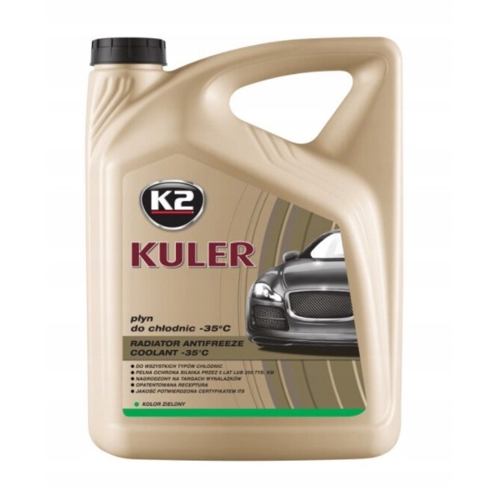 Lichid de racire K2 Kuler -35AC, 5L, verde