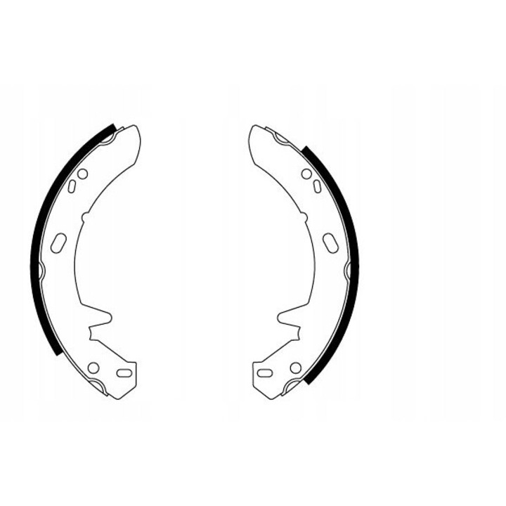 Textar fékpofák, szett, 254x70mm, Land Rover Defender 90-