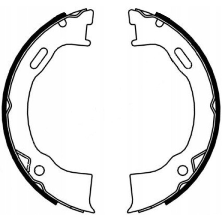 Textar fékbetétek, Jeep Grand Cherokee, 184x30mm, kézifékkar nélkül, 1,02kg