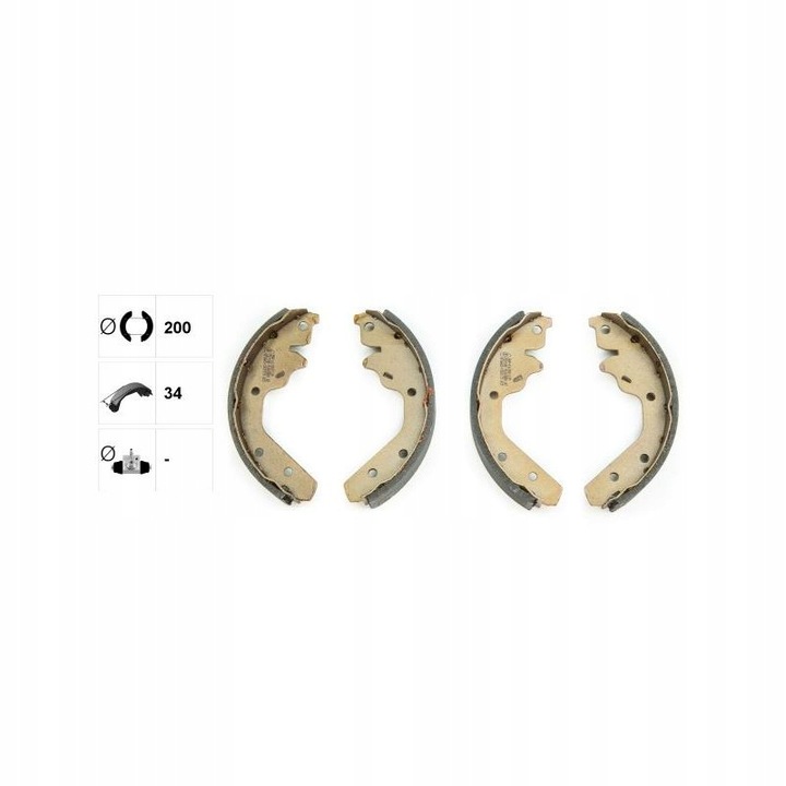 4db fékbetét készlet Textar 4019722290916