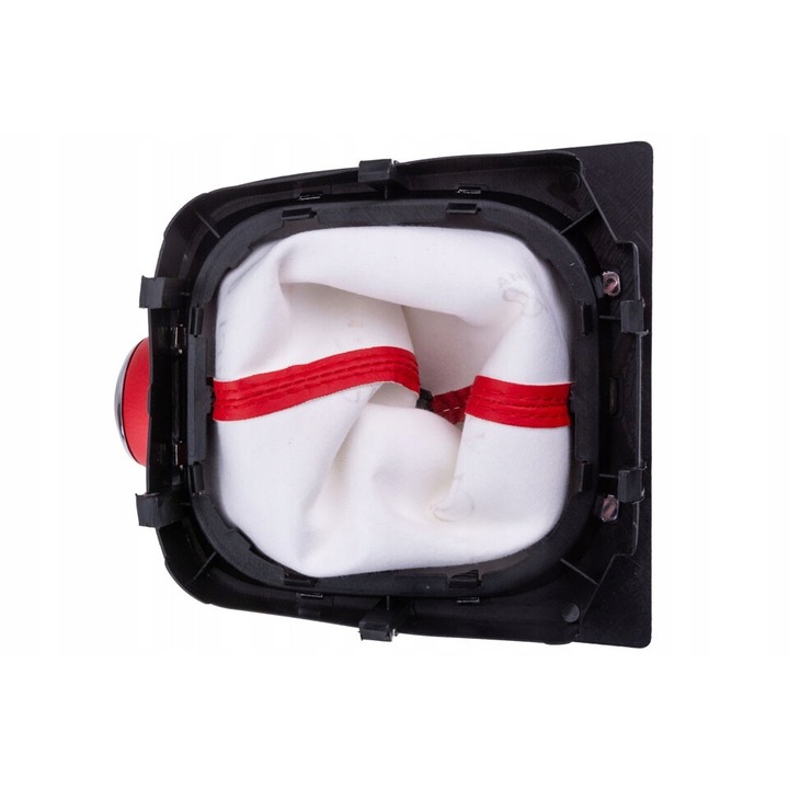 Manere schimbator de viteze NTY pentru VW Golf V 2003-2008, Golf VI 2008, Golf Plus 2005, Jetta 2006, rosu