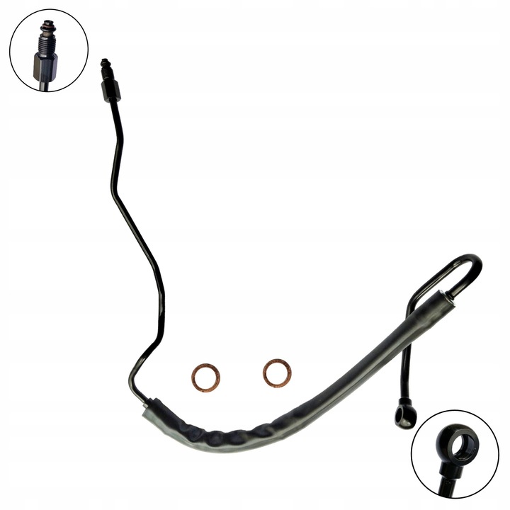 Хидравличен маркуч WRC кормилна уредба 14 мм за Skoda Fabia I, VW, Seat, 6Q1 423 893 H