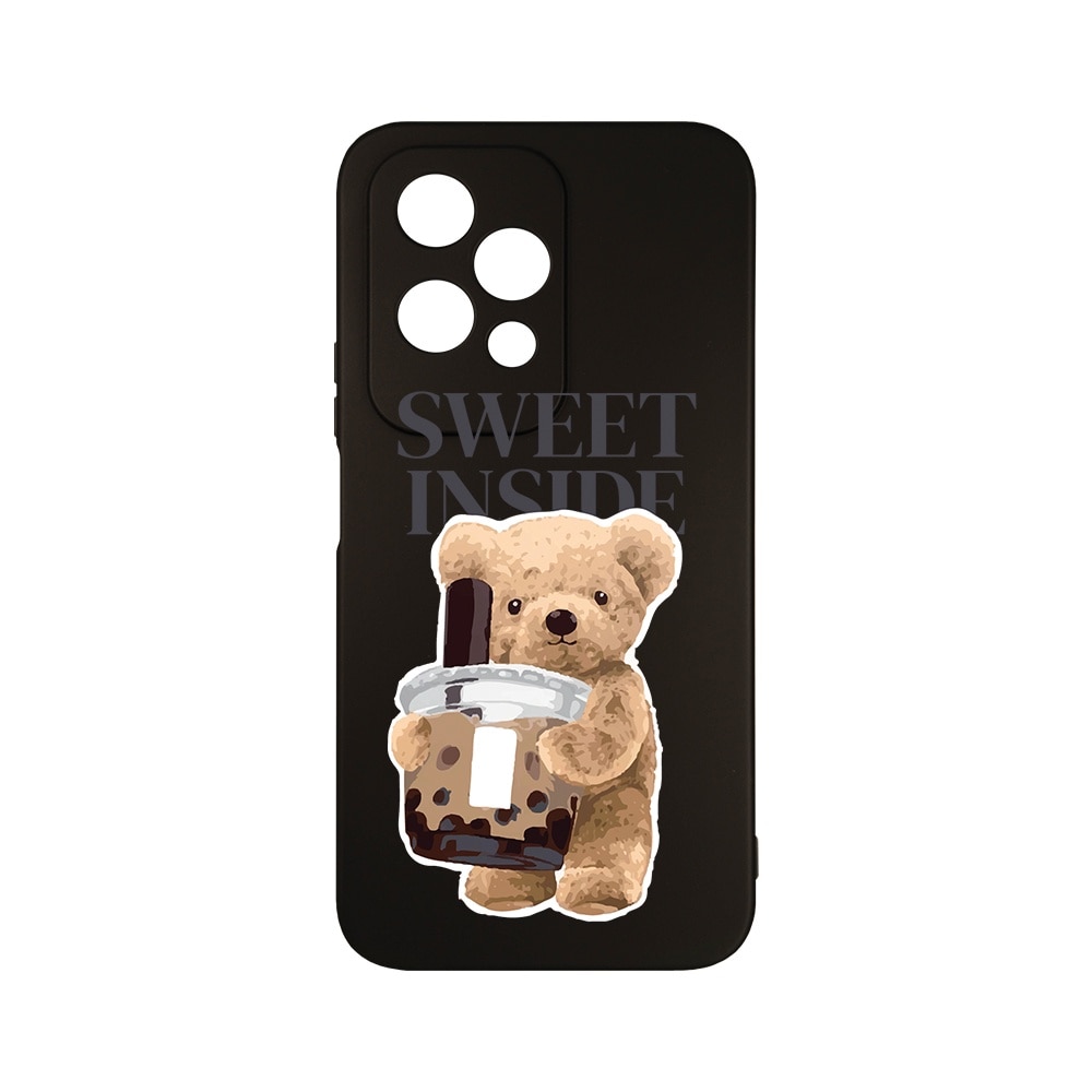BestCase® Husa Slim Premium Silicon 1.2MM, Compatibila Cu Honor 200 Lite 5G, Teddy Bear Sweet Inside, Microfibra in interior, Antisoc, Protectie camera si ecran, PB 1461