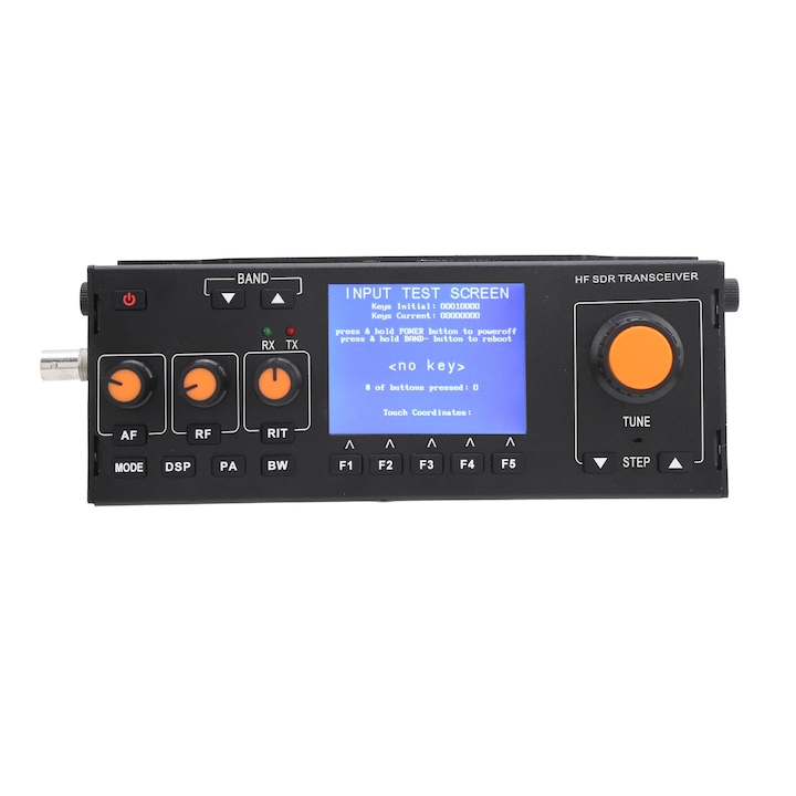 Преносима радиостанция Mmgoqqt, SDR трансивър, 10W, 80-10m, 3800mAh, алуминий