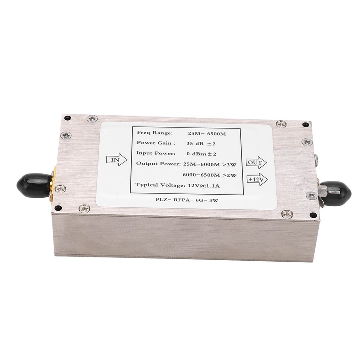 Усилвател Mmgoqqt, 25M-6500MHz, 35dB, 12V