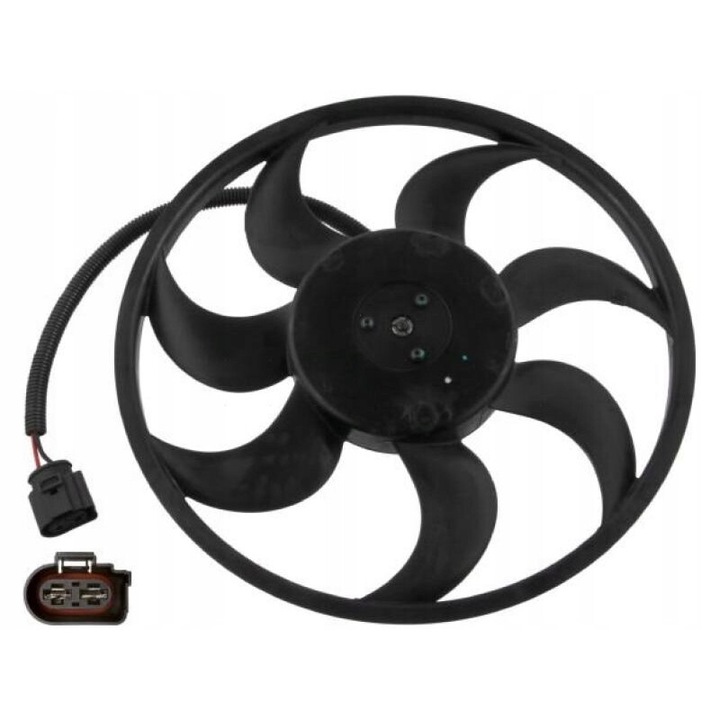 Motor hűtőventilátor FEBI BILSTEIN 40636 VW Audi T5 7H, Transporter T5, 4027816406365