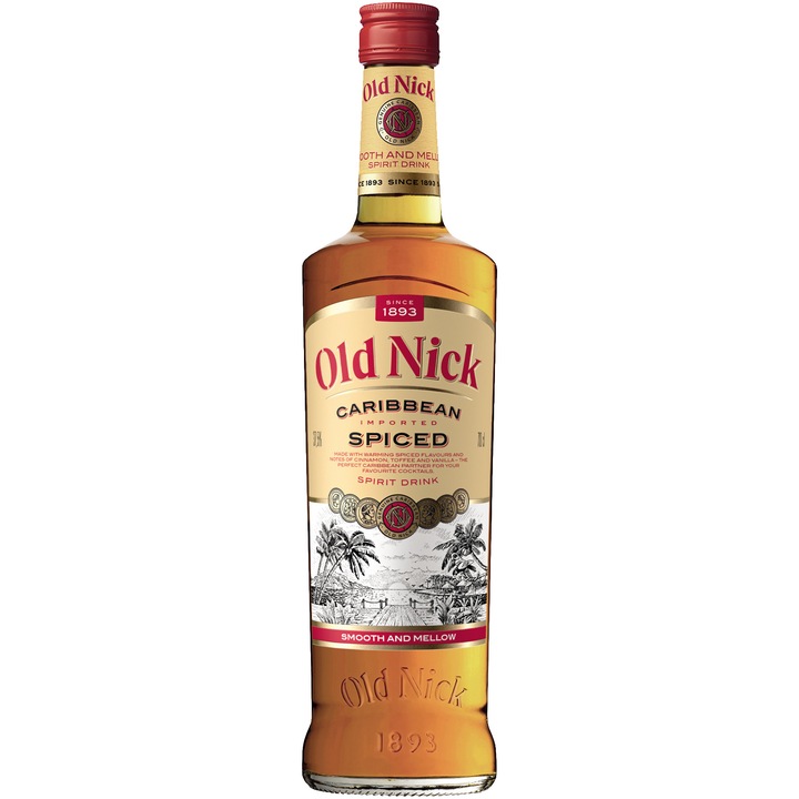 Rum Old Nick Spiced, 37.5%, 0.7L