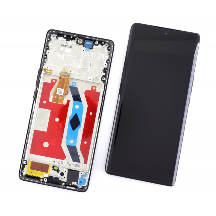 Дисплей, съвместим с Honor Magic5 Lite, Oled с черна черна рамка