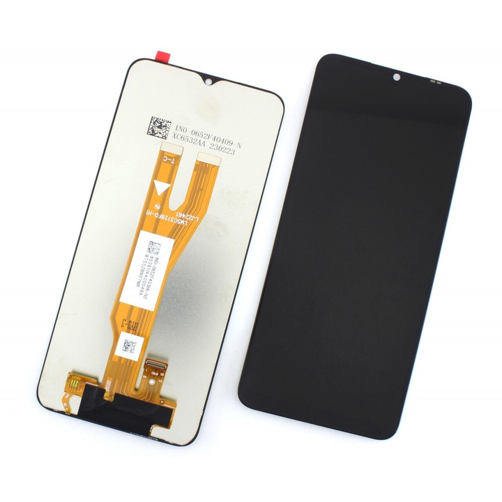 Дисплей, съвместим с Samsung Galaxy A032 A03 CORE Дисплей, съвместим с TFT LCD Черен Черен