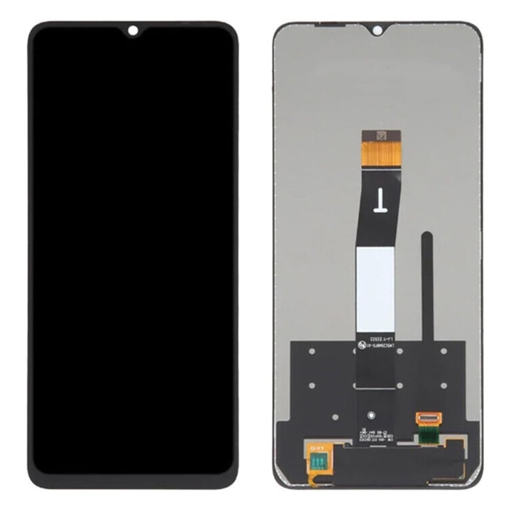 Дисплей Съвместим с Xiaomi Redmi 13C 4G/5G/Poco C65 4G (2023), черен, LCD, сензорен екран, Daden, най-добро качество