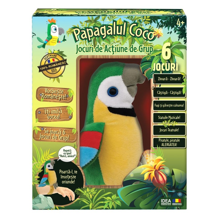 Настолна игра Коко, папагалът - Идея