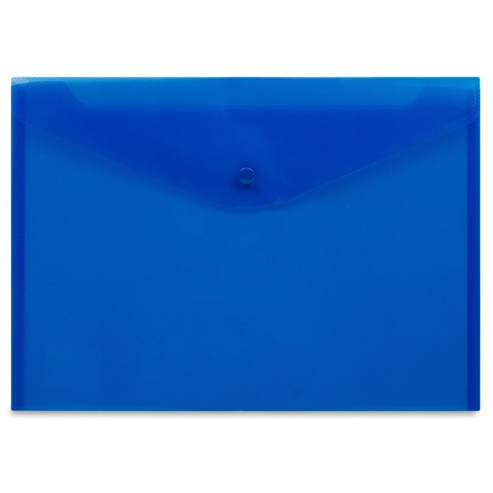 Mapa Documente, A4, Capsa Plastic, Albastru