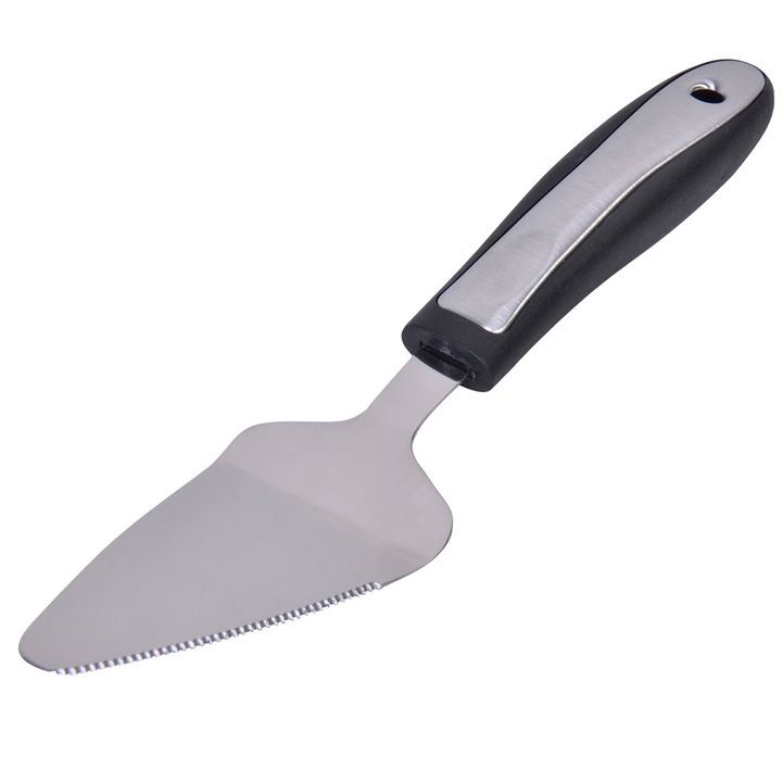 Spatula Metalica, 26cm, Maner Negru