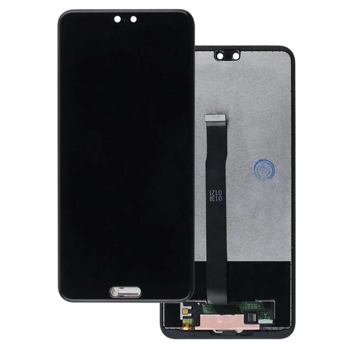 Display compatibil cu Huawei P20 EML L09C Black Negru