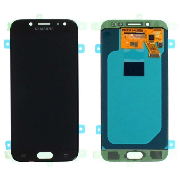Дисплей, съвместим със Samsung Galaxy J5 2017 J530 Дисплей, съвместим със Service Pack Black Black
