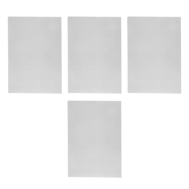Set 4 buc plasa de sarma din otel inoxidabil 20 ochiuri ecran 1 mm gaura 0,4 mm diametru fire 210x300 mm
