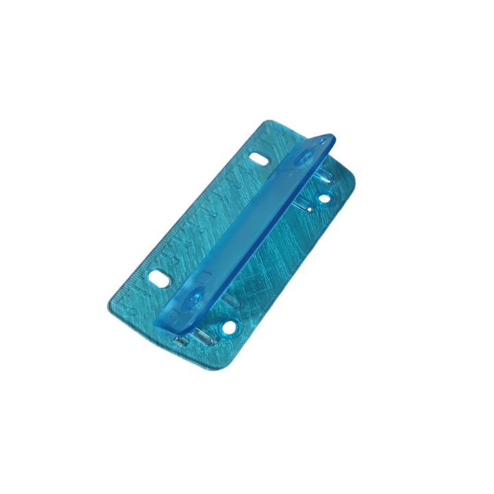 Perforator plat foi, portabil, 130 mm, plastic, Albastru