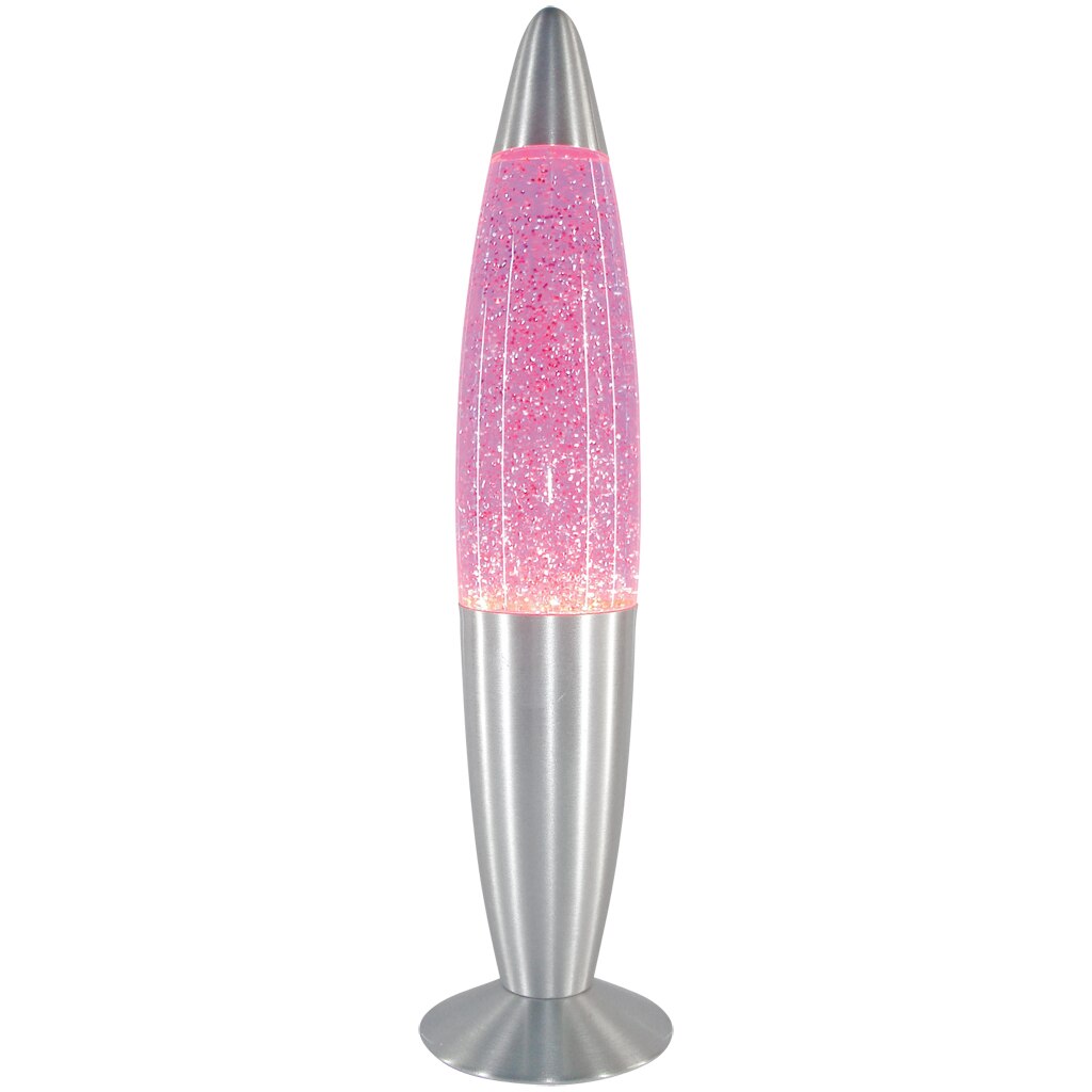 Lampa de veghe Rabalux Glitter mini, E14, 1x15W, Roz