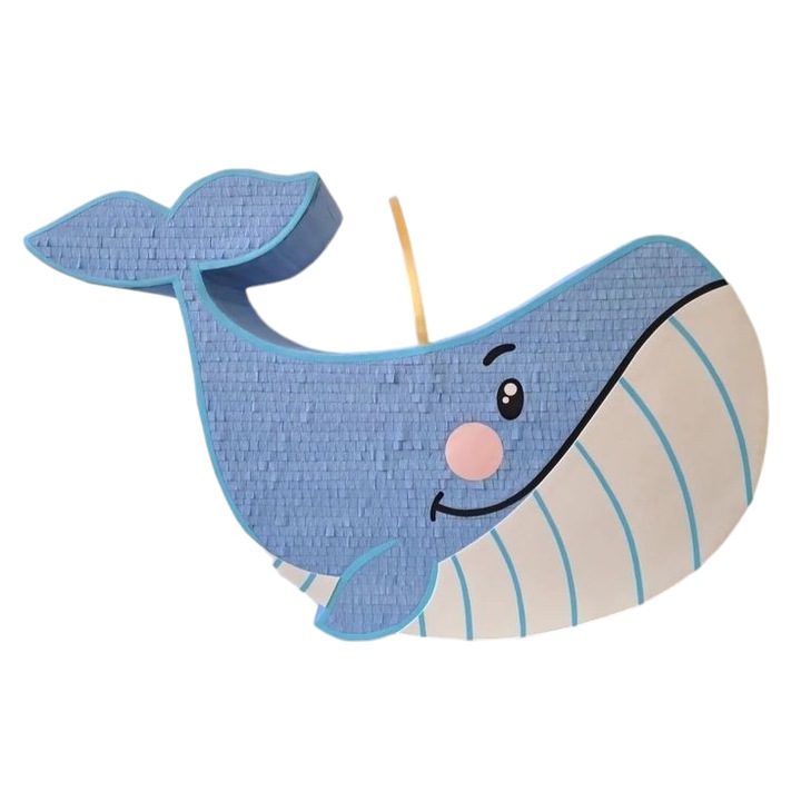 Pinata Balena 45 cm + Bata