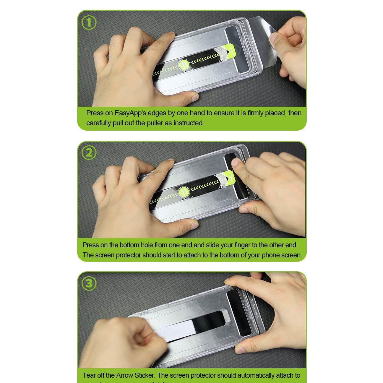 Set 2 Folii Protectie Ecran Din Sticla Securizata, Cu Dispozitiv De Aplicare Automata In 30 De Secunde Cu Easy App, Compatibil Cu Iphone 12 Pro Max