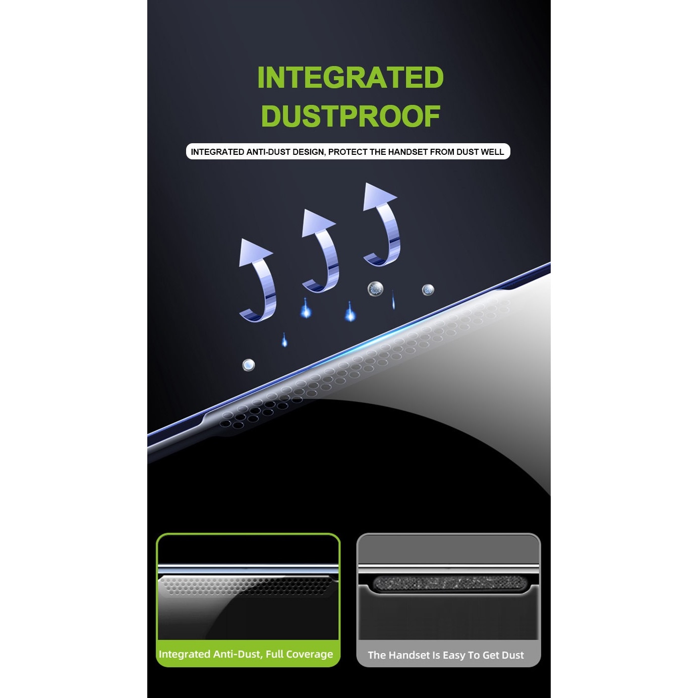 Set 2 Folii Protectie Ecran Din Sticla Securizata, Cu Dispozitiv De Aplicare Automata In 30 De Secunde Cu Easy App, Compatibil Cu Iphone 12 Pro Max