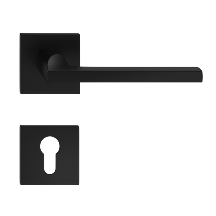 Maner usa model Elsa Fit rozeta yala negru mat