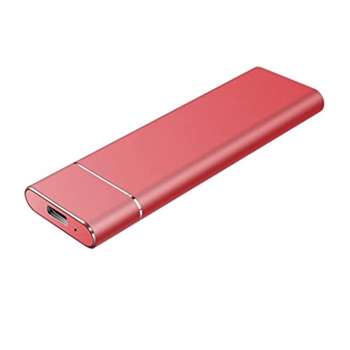 Външен SSD корпус, 2TB, USB3.1, червен, комплект