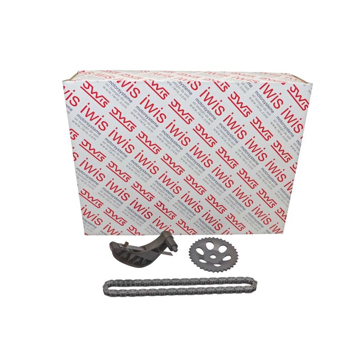 Olajszivattyú lánc IWIS VW FABIA/POLO/IBIZA 1.2 01- lánc+feszítő+kerék garnitúra