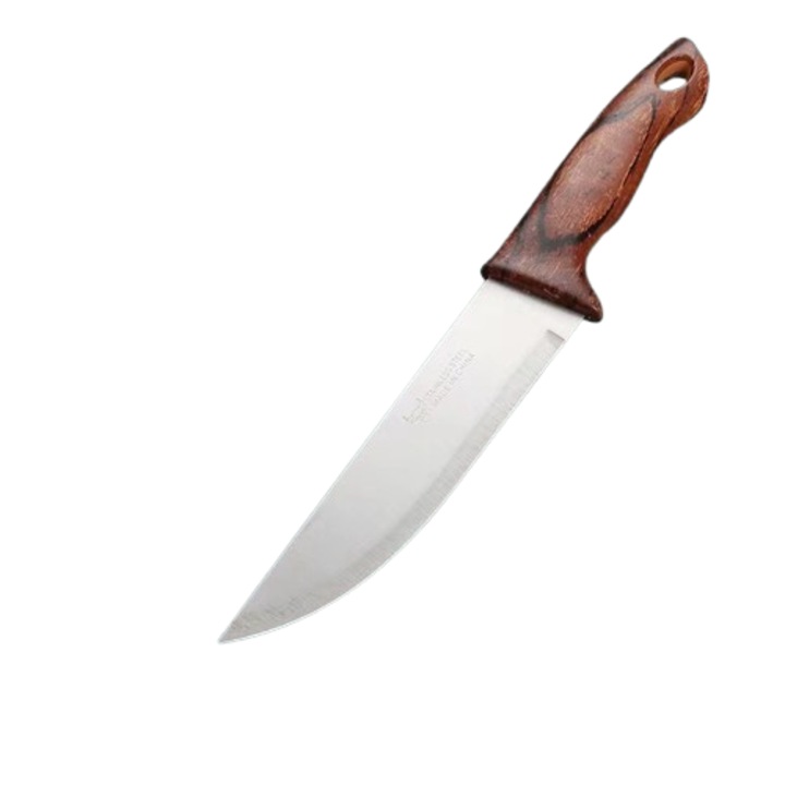 Rozsdamentes kés gyümölcsökhöz és zöldségekhez, elegáns design, ergonomikus nyél, kis méret